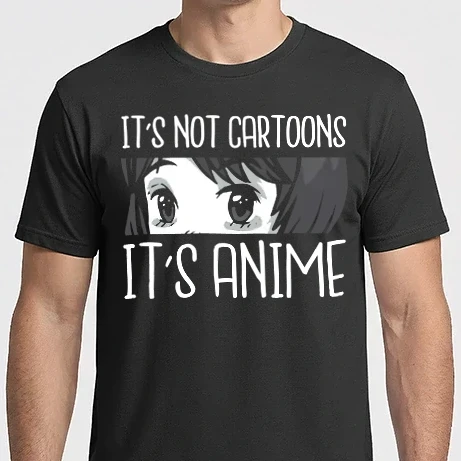 Férfi Imperial póló - It's not cartoons it's anime