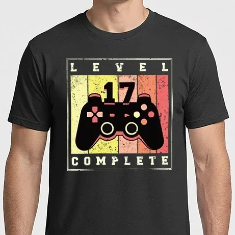 Férfi Imperial póló - Level 17 Complete Szülinapra póló