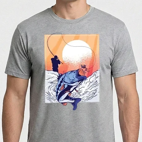 Férfi Imperial póló - Horgász retro póló