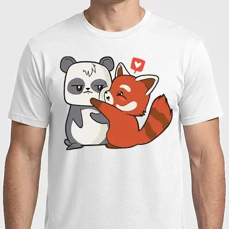 Férfi Imperial póló - Cuki Panda szerelem