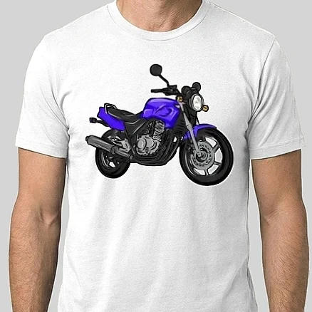 Férfi Alap póló - Honda Cb 500 