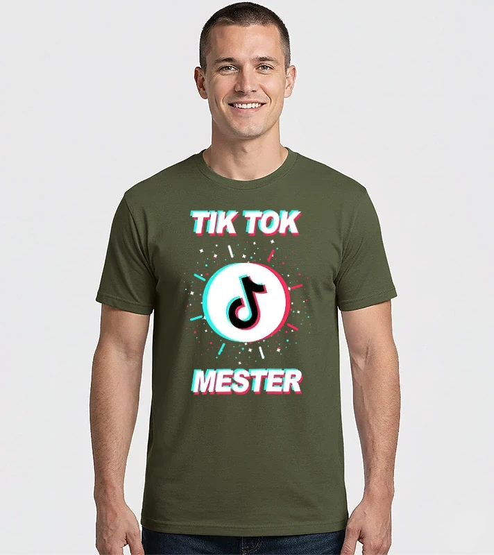 Tik tok mester – Férfi Imperial póló