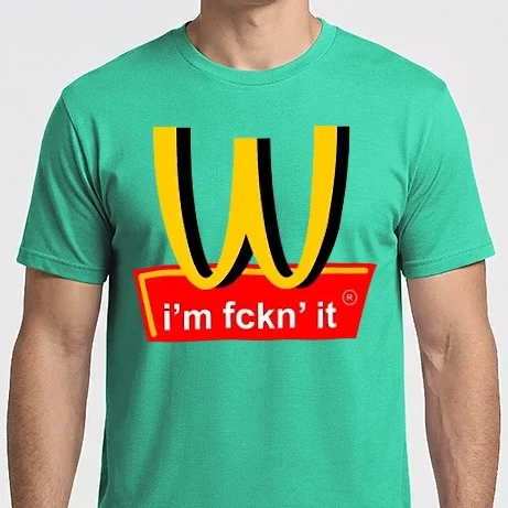Férfi Imperial póló - Mc Donalds - i'm fckn' it