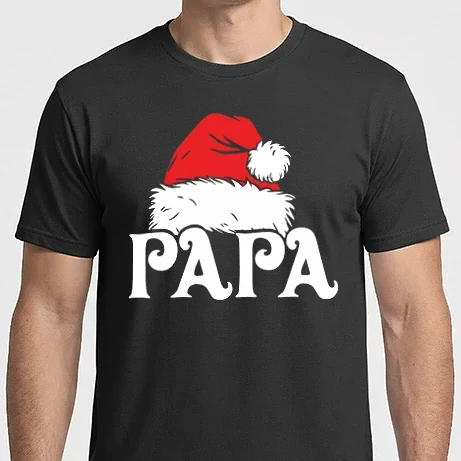 Férfi Imperial póló - Mikulás sapka Papa