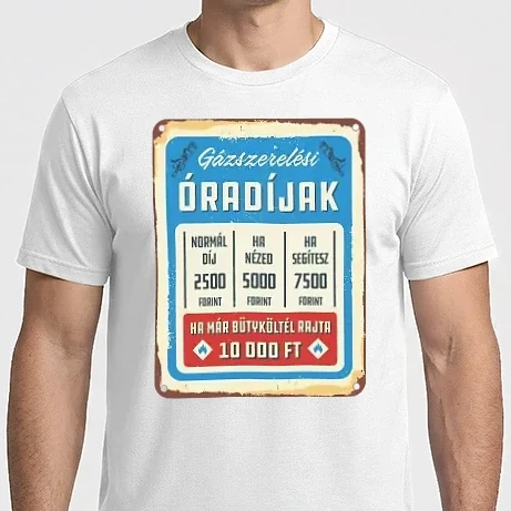 Férfi Imperial póló - Gázszerelő óradíjak
