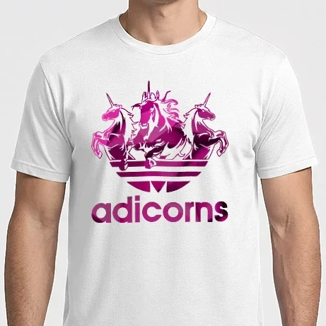 Férfi Imperial póló - adidas unikornis