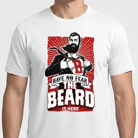 Férfi Imperial póló - Have no fear the beard is here