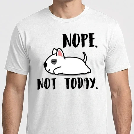 Férfi Imperial póló - Bull terrier nope not today
