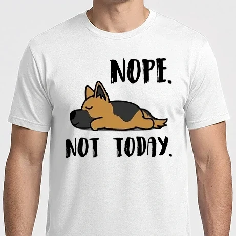 Férfi Imperial póló - Német Juhássz Nope Not Today