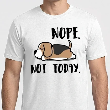 Férfi Imperial póló - beagle nope not today