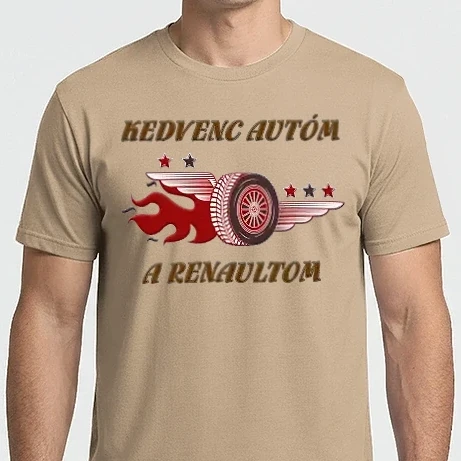 Férfi Imperial póló - Kedvenc autóm a renaultom