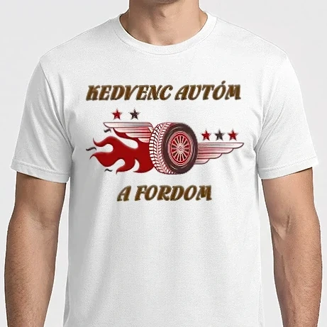 Férfi Imperial póló - Kedvenc autóm a fordom