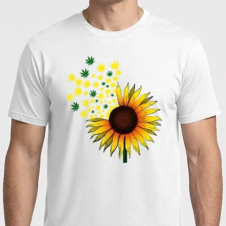 Férfi Imperial póló - Sunflower Weed