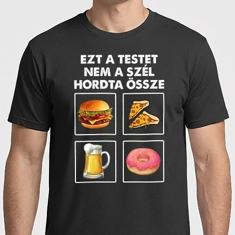 Férfi Imperial póló - Ezt a testet nem a szél hordta össze