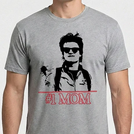 Férfi Imperial póló - Mom - Fekete