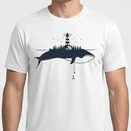 Férfi Imperial póló - Whale