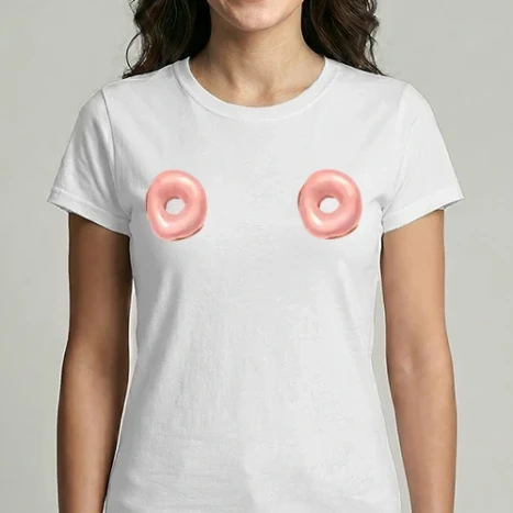 Női Imperial póló - Donut titties