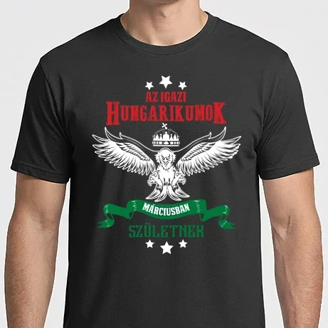 Férfi Imperial póló - Szülinapos hungarikum MÁRCIUS