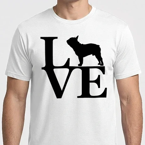 Férfi Imperial póló - Bulldog love