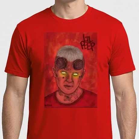 Férfi Imperial póló - Lil Peep Hellboy