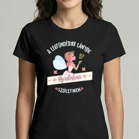 Női Imperial póló - Tündéri lányok ÁPRILIS