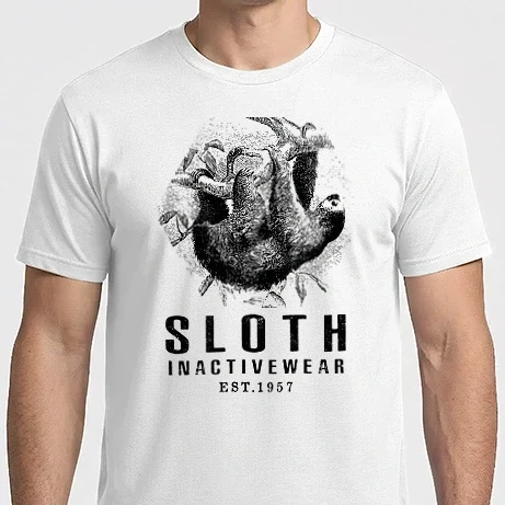 Férfi Imperial póló - SLOTH inactive drk