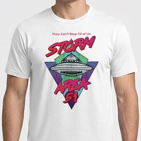Férfi Imperial póló - storm area 51 ufo