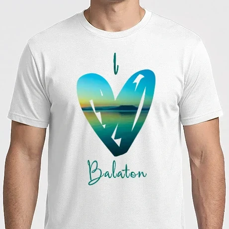 Férfi Imperial póló - I love Balaton