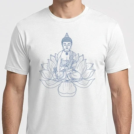 Férfi Imperial póló - buddha