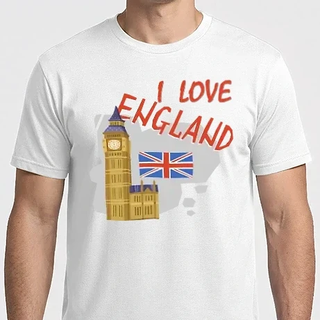 Férfi Imperial póló - England