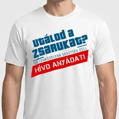 Férfi Imperial póló - Hívd Anyádat!