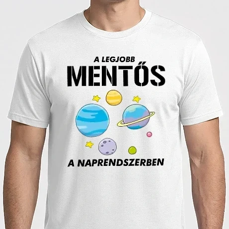 Férfi Imperial póló - A legjobb MENTŐS a naprendszerben