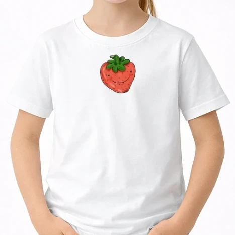 Uniszex gyerek Póló - Eper