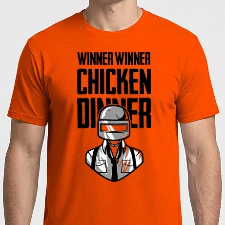 Férfi Imperial póló - PUBG - Winner Winner Chicken Dinner 4