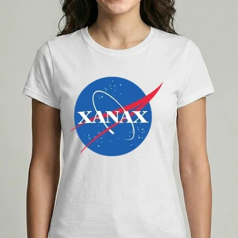 Női Imperial póló - XANAX (NASA stílus)