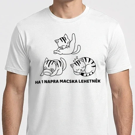 Férfi Imperial póló - Ha egy napra macska lehetnék