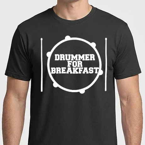 Férfi Imperial póló - Drummer For Breakfast