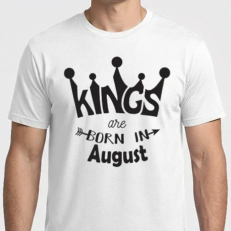 Férfi Imperial póló - Kings are born in