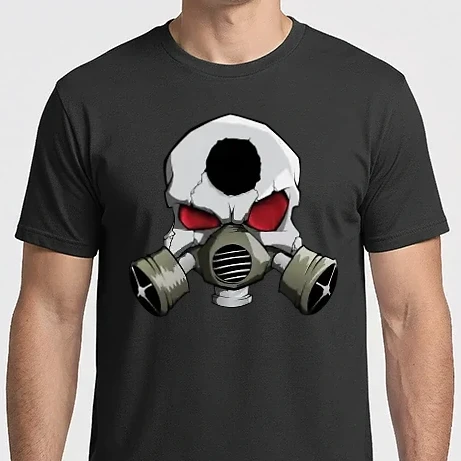 Férfi Imperial póló - Gasmask