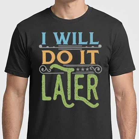 Férfi Imperial póló - Do it later