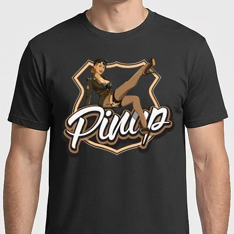 Férfi Imperial póló - Pinup Pilot