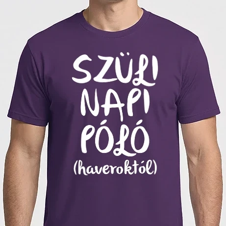 Férfi Imperial póló - Szülinap1