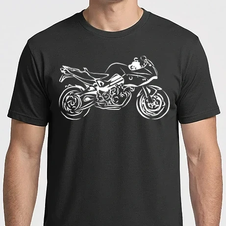 Férfi Imperial póló - bmw f800s_fehér