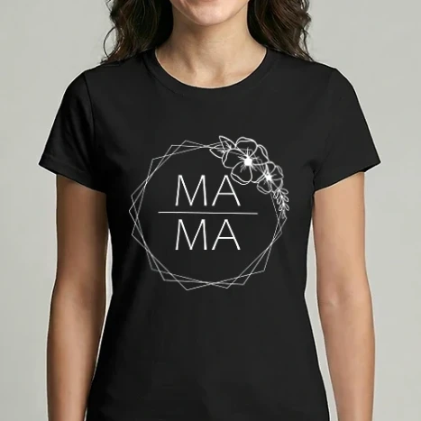 Női Imperial póló - mama_keret_fehér