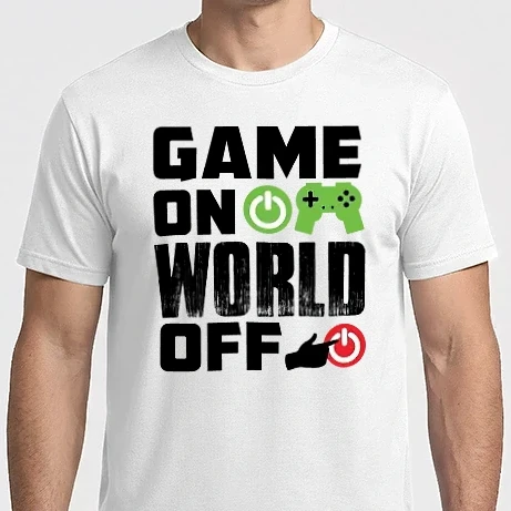 Férfi Imperial póló - Game on world off