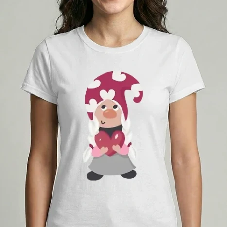 Női Imperial póló - Valentin napi manó