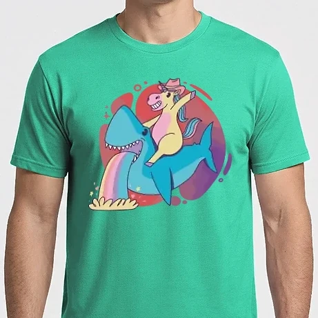 Férfi Imperial póló - Cápa lovas ló