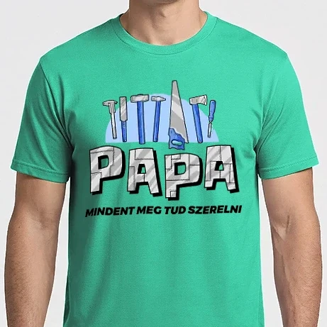 Férfi Imperial póló - Papa a szerelő