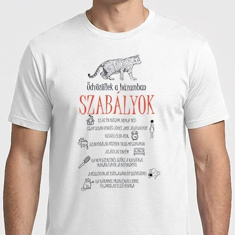 Férfi Imperial póló - CICA SZABÁLYOK