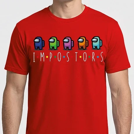 Férfi Imperial póló - Among us impostors jav